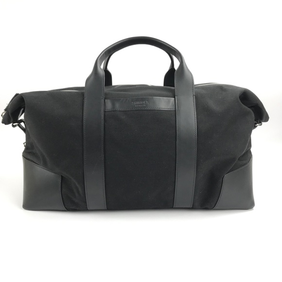 Shinola Detroit Large Black Nylon Carryall Duffle - Picture 5 of 8